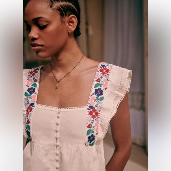 Sézane Women’s Ruby Blouse Size 12 / 44 - Picture 8 of 9